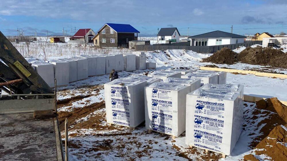 Газобетон Могилевский КСИ D500 625х200х250 мм фото 1