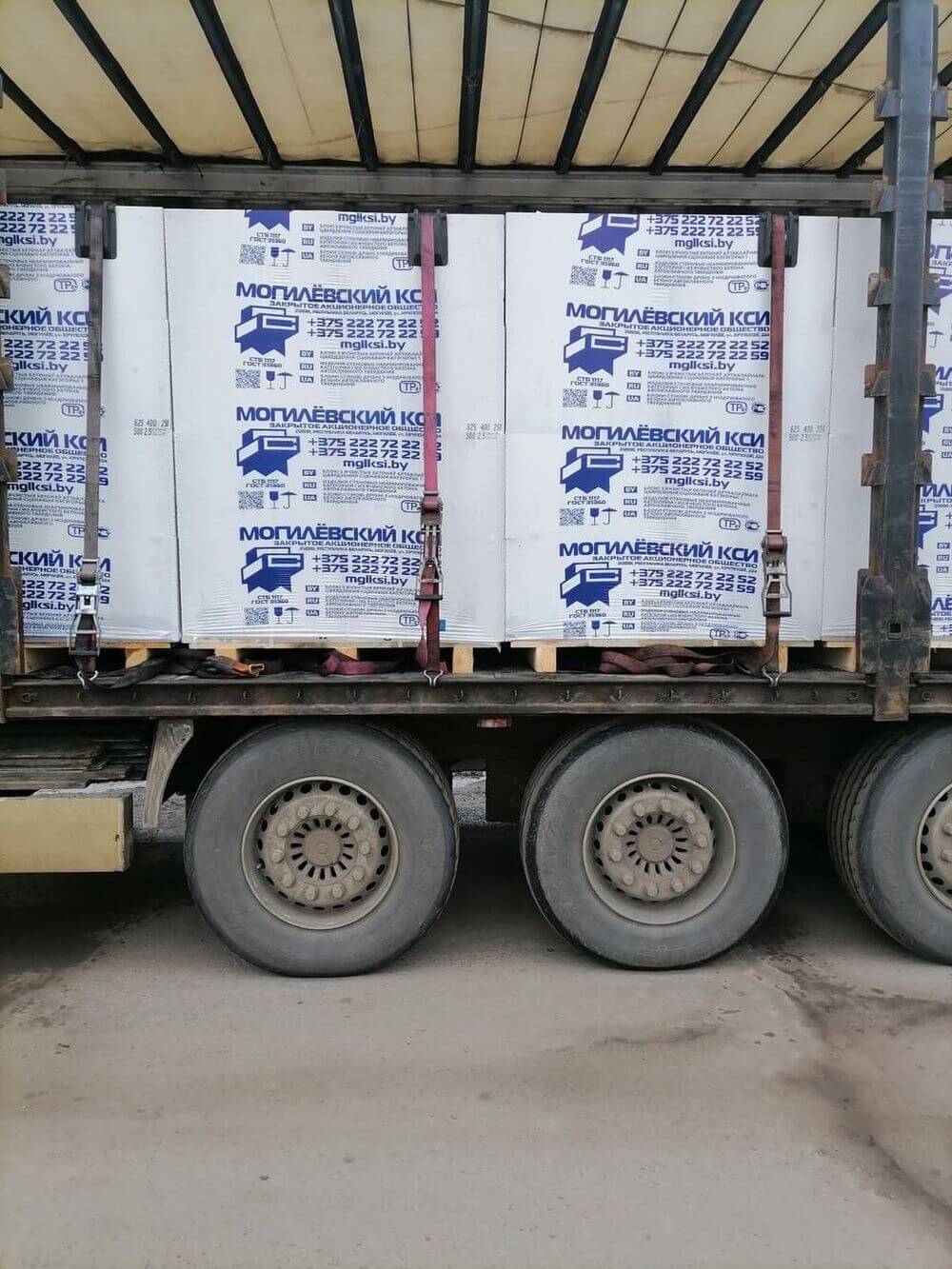 Газобетон Могилевский КСИ D625 625х100х250 мм фото 4