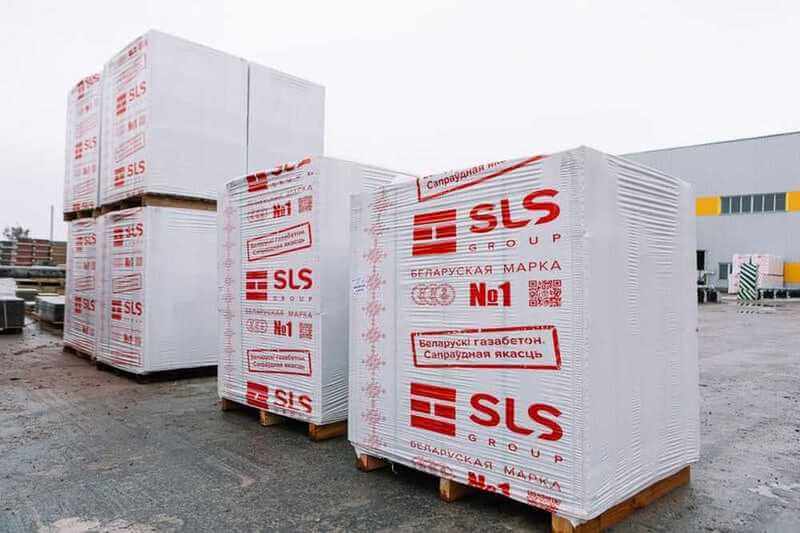 Газобетон Белорусский SLS D500 625х250х250 мм фото 1